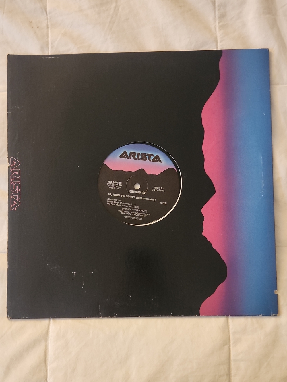 Kenny G: Hi, How Ya Doin Vintage 12" Vinyl Single - Never Played Secret Stash!